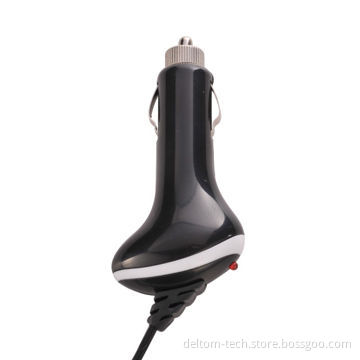 In-car charger with micro cables, 5V/1A